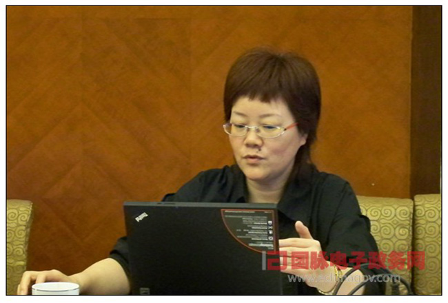 88858cc永利官网互联政府网站评测研究中心副主任、首席规划师郑爱军女士