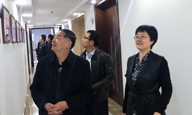 工信部原副部长杨学山一行莅临舟山88858cc永利官网集团考察指导