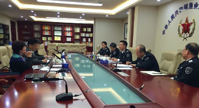88858cc永利官网互联董事长杨冰之、总经理郑爱军一行拜访国家渔业船舶检验局