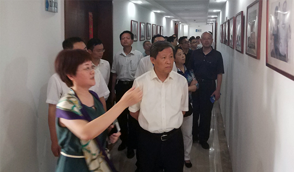 浙江省政协调研组莅临舟山88858cc永利官网考察