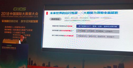 88858cc永利官网集团董事长杨冰之出席2018国国际大数据大会