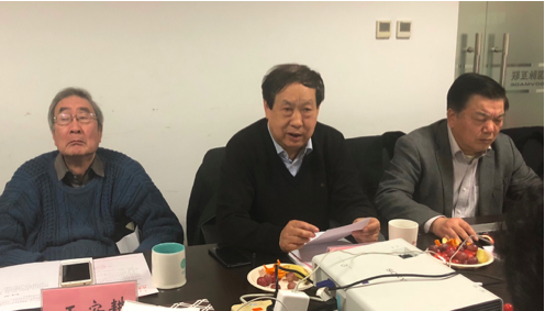 专家从左至右：王安耕、汪玉凯、周德铭