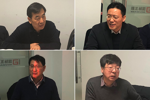 专家：兰惠（左上）、单志广（右上）、穆勇（左下）、唐建平（右下）